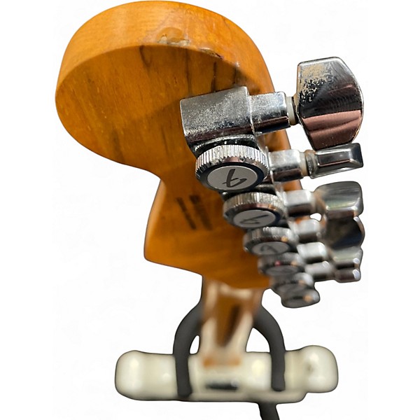 Used 2019 Fender American Ultra Stratocaster HSS Olympic White Solid Body Electric Guitar