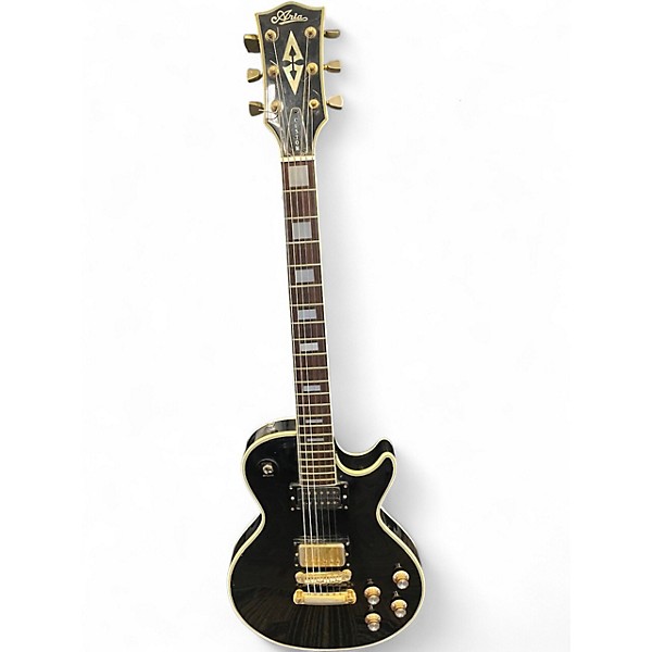 Used Aria LC-SERIES Black Solid Body Electric Guitar
