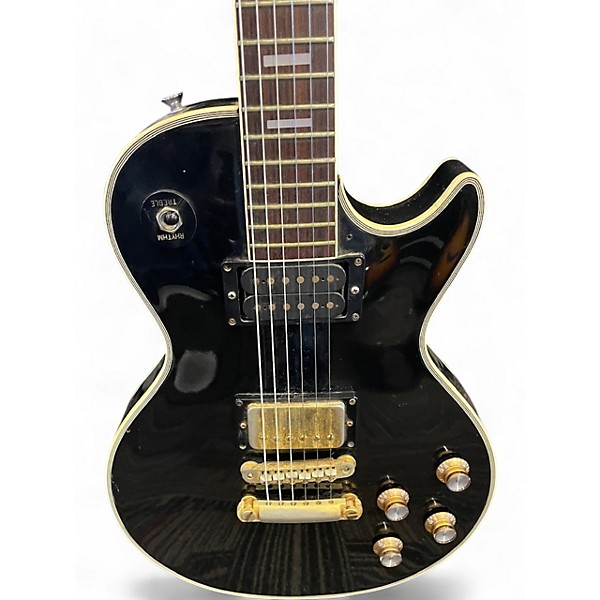 Used Aria LC-SERIES Black Solid Body Electric Guitar
