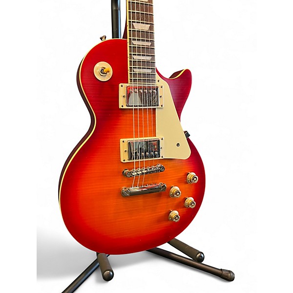Used Epiphone 1959 Les Paul Standard Outfit Aged Dark Cherry Burst Solid Body Electric Guitar