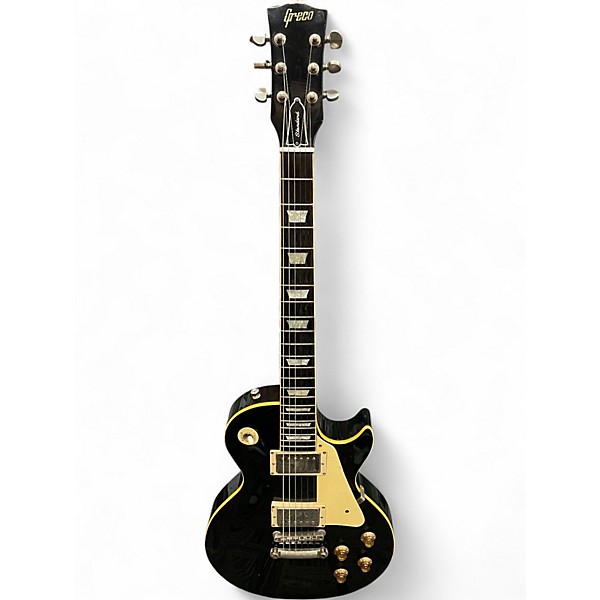 Vintage 1978 Greco EC-800 Black Solid Body Electric Guitar