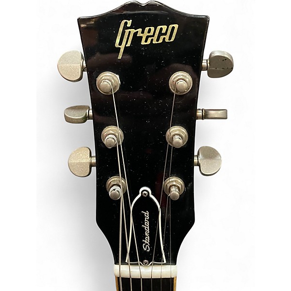 Vintage 1978 Greco EC-800 Black Solid Body Electric Guitar