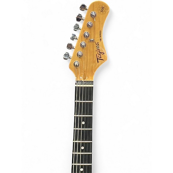 Used Tagima T635 Yellow Solid Body Electric Guitar