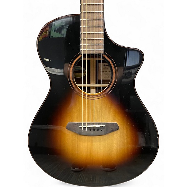 Used Breedlove Performer Pro Concert T CE Tobacco Burst Acoustic Electric Guitar