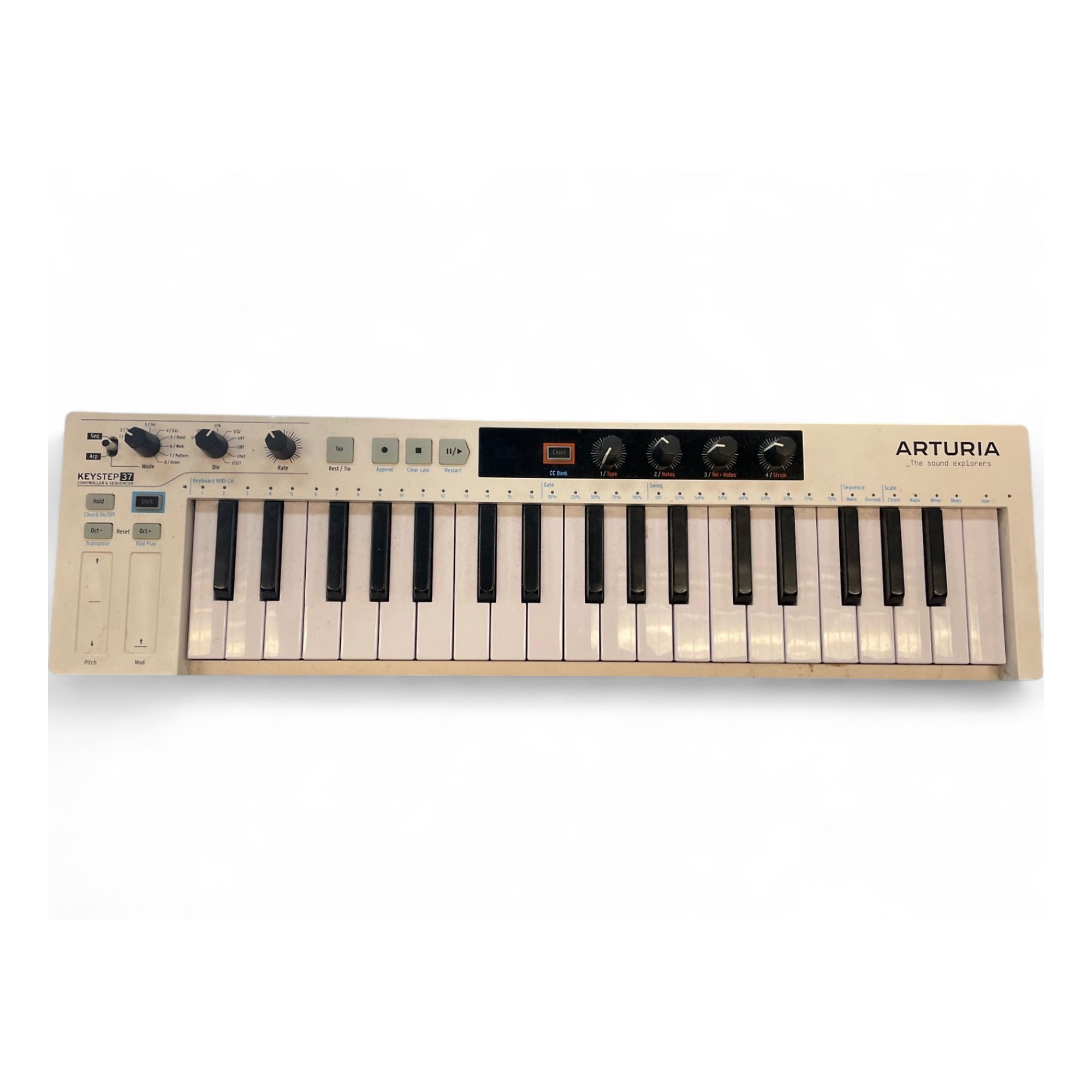 ARTURIA Keystep 37 MIDIコントローラー Amazon.com: Arturia KeyStep 37 Controller & Sequencer USB