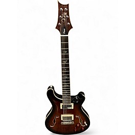 Used PRS PRS SE Hollowbody II Piezo Orange Tiger Smokeburst Hollow Body Electric Guitar