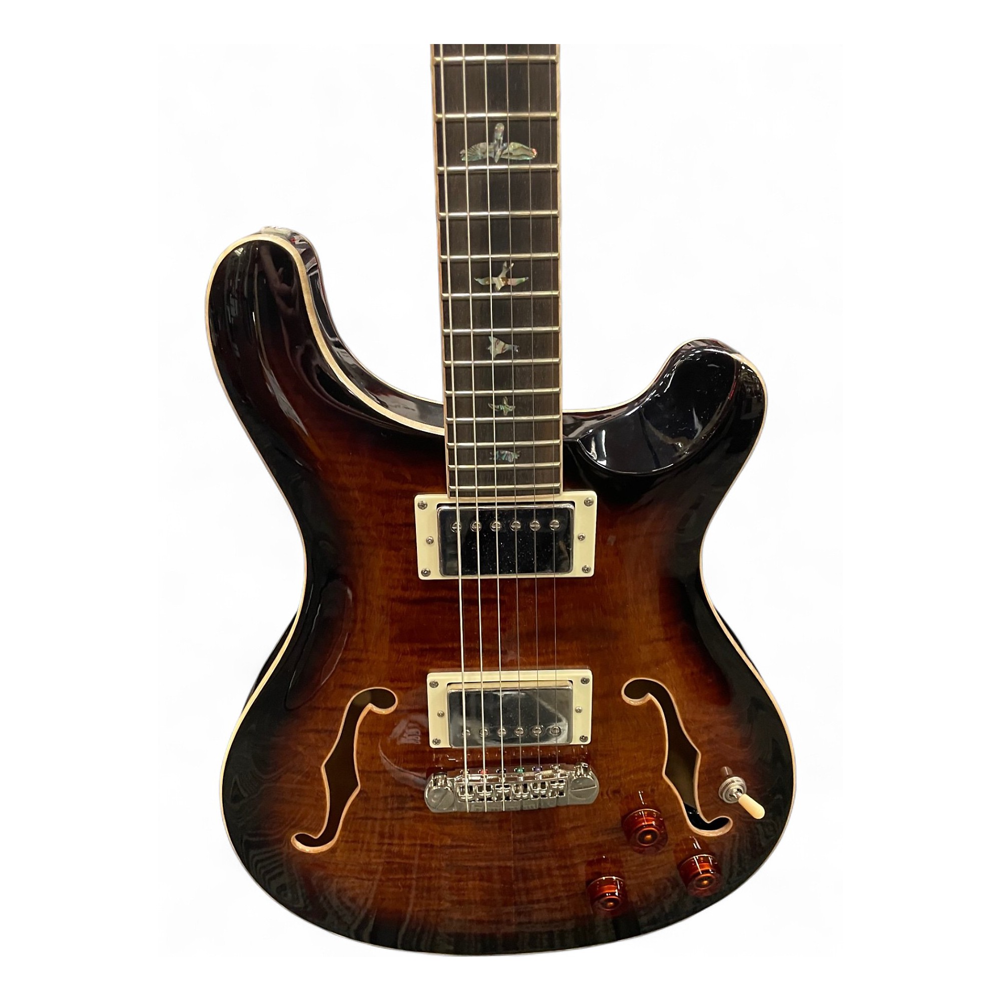 ギター PRS SE Hollowbody II Charcoal Burst PRS SE Hollowbody II Electric Guitar - Charcoal Burst