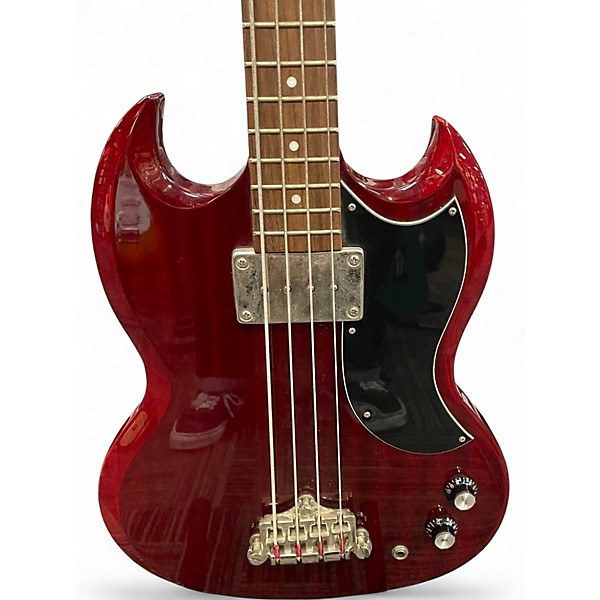 Used Epiphone SG Bass Cherry Electric Bass Guitar