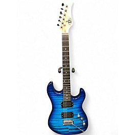 Used Pyle PEGKT 99 Blue Solid Body Electric Guitar