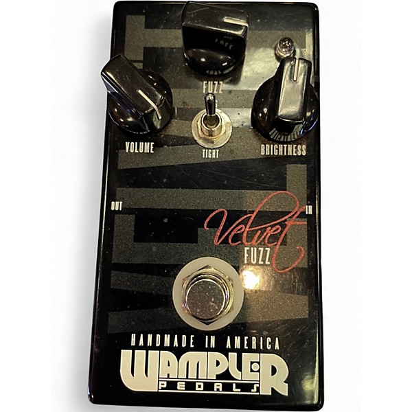 Used Wampler Velvet Fuzz Effect Pedal
