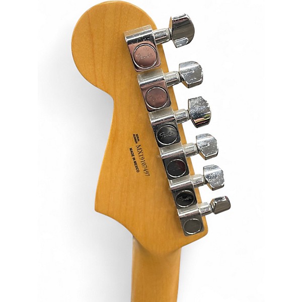 Used 2007 Fender Standard Stratocaster Black Solid Body Electric Guitar