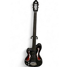 Used Eastwood EUB-1 LEFT HANDED 2 Tone Sunburst Electric Bass Guitar
