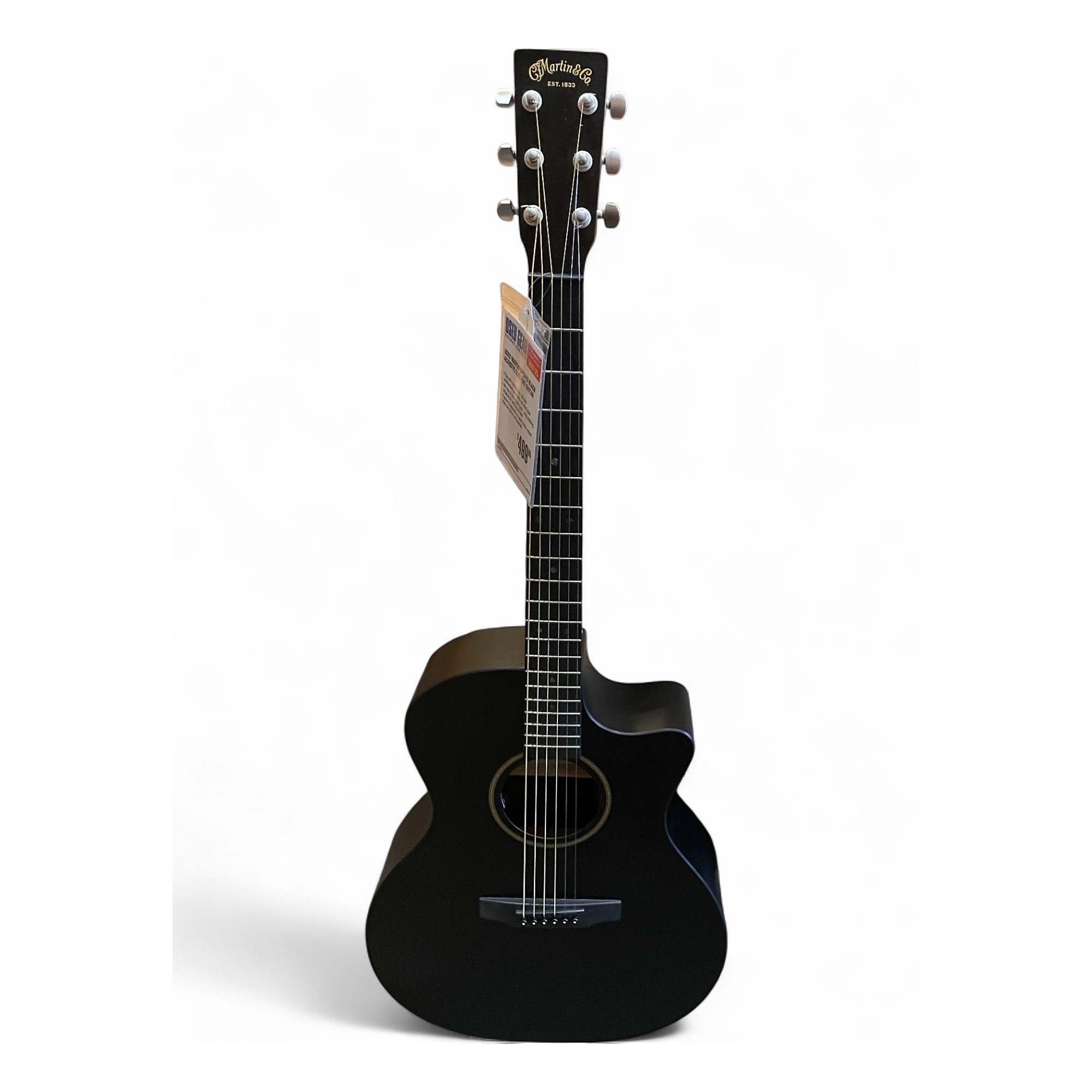 Used Martin GPCX1E Black Acoustic Electric Guitar Black