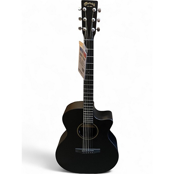 Used Martin GPCX1E Black Acoustic Electric Guitar Black