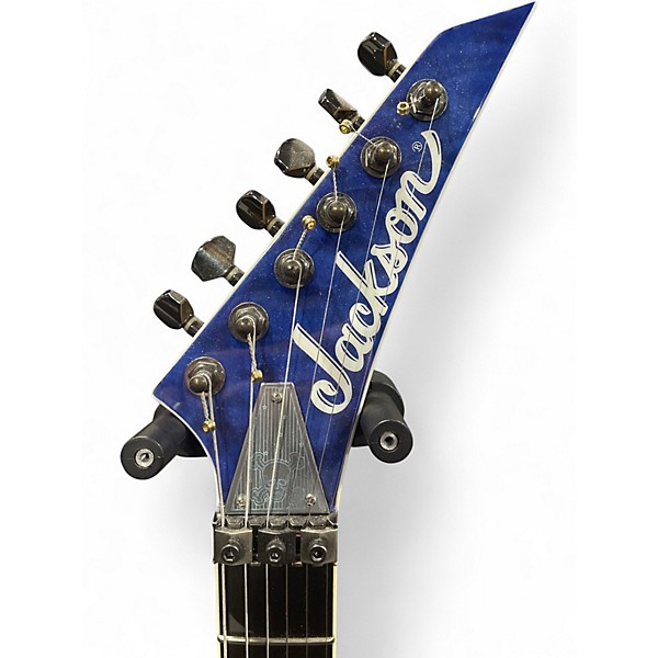 Used Jackson SL2Q MAH Pro Soloist Trans Blue Solid Body Electric Guitar