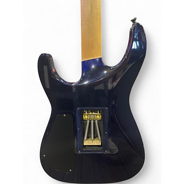 Used Jackson SL2Q MAH Pro Soloist Trans Blue Solid Body Electric Guitar