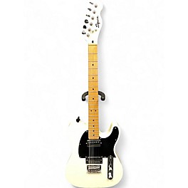 Used Squier Contemporary Telecaster HH Pearl White Solid Body Electric Guitar
