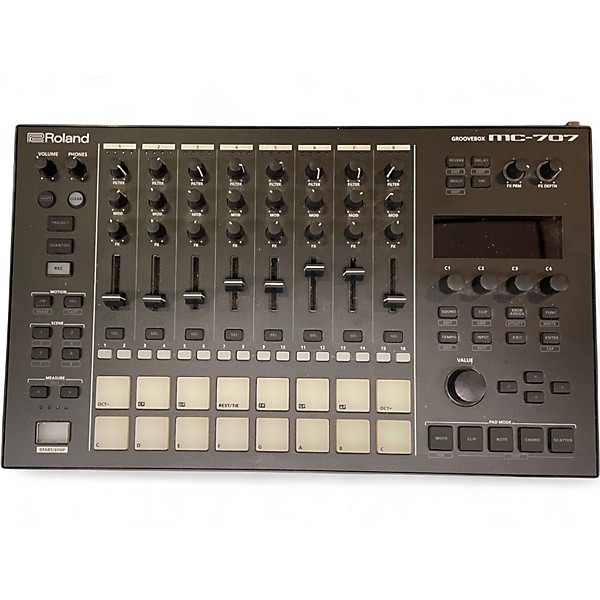 Used Roland MC-707 Groovebox Production Controller