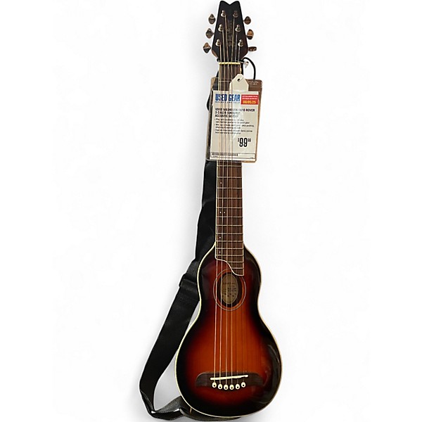 Used Washburn Ro10 Rover 3 Color Sunburst Acoustic Guitar 3