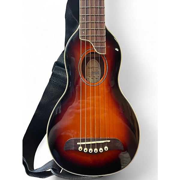 Used Washburn Ro10 Rover 3 Color Sunburst Acoustic Guitar 3
