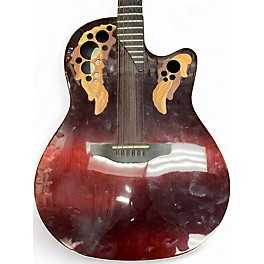 Used Adamas By Ovation 1597 red Acoustic Electric Guitar