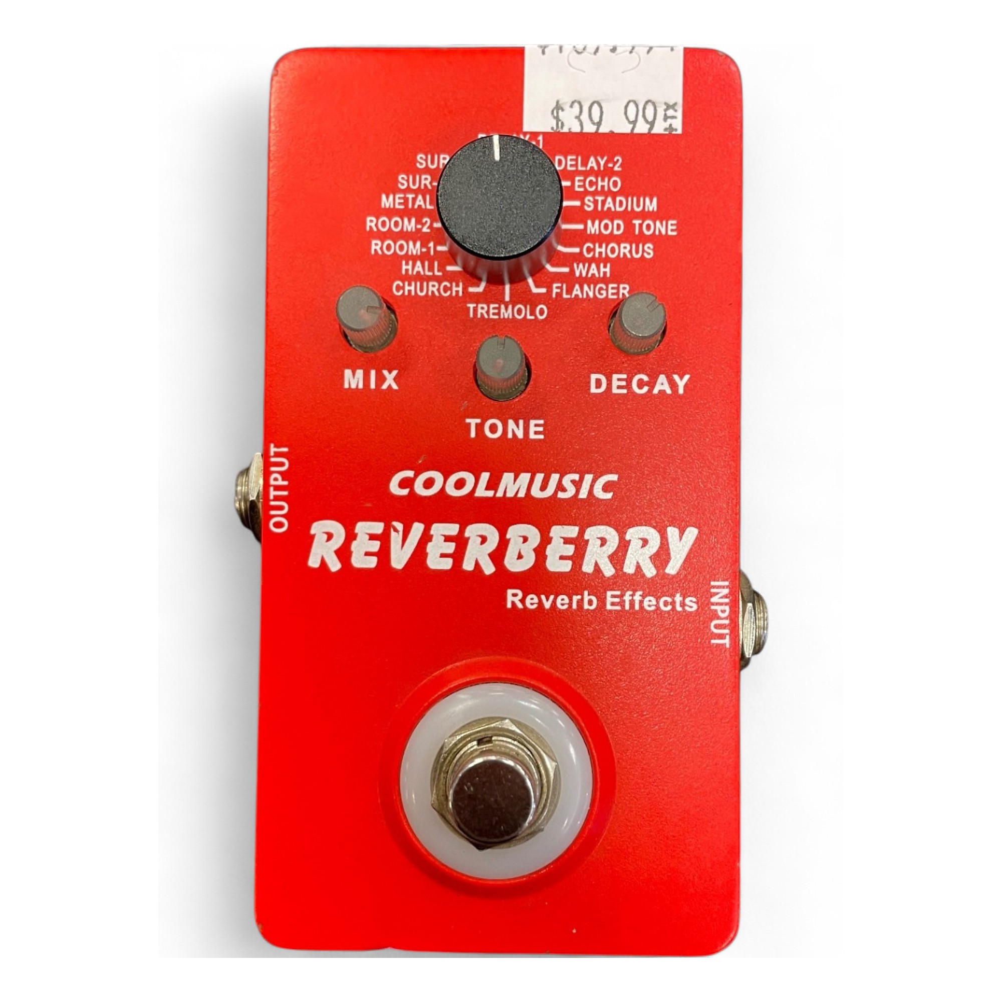 Used Coolmusic reverberry Effect Pedal | Guitar Center