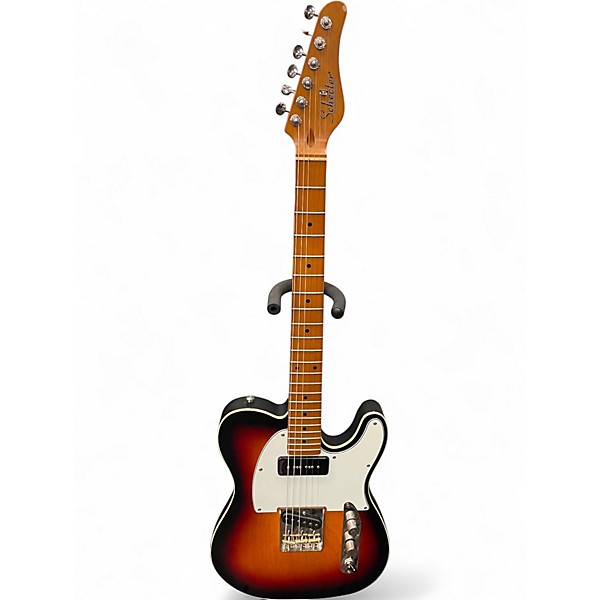 Used Shcecter PT SPECIAL Sunburst Solid Body Electric Guitar