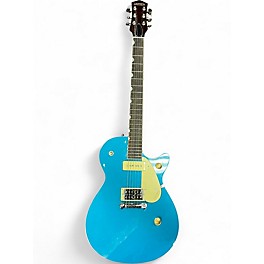 Used Gretsch Guitars G2215-P90 Streamliner Junior Blue Solid Body Electric Guitar