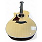 Used Taylor 414CE Left Handed Natural Acoustic Electric Guitar