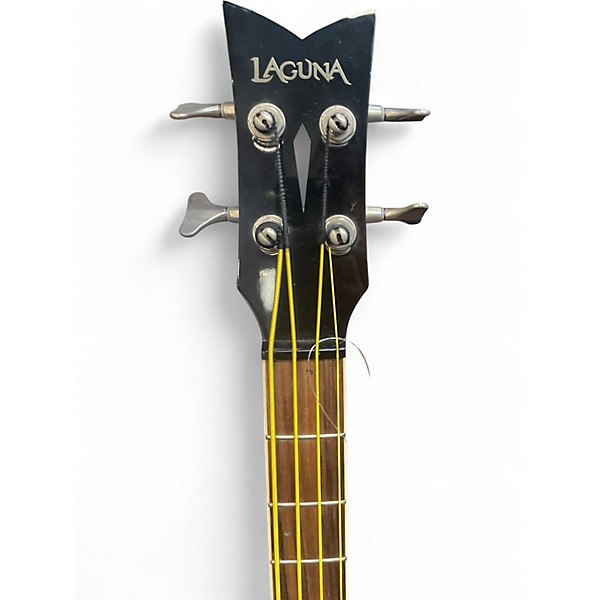 Used Laguna lab5ce bub Natural Acoustic Bass Guitar