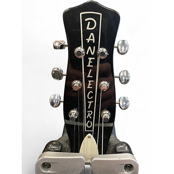 Used Danelectro '59 Black Solid Body Electric Guitar
