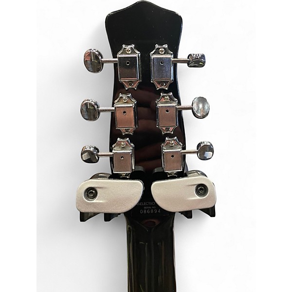 Used Danelectro '59 Black Solid Body Electric Guitar