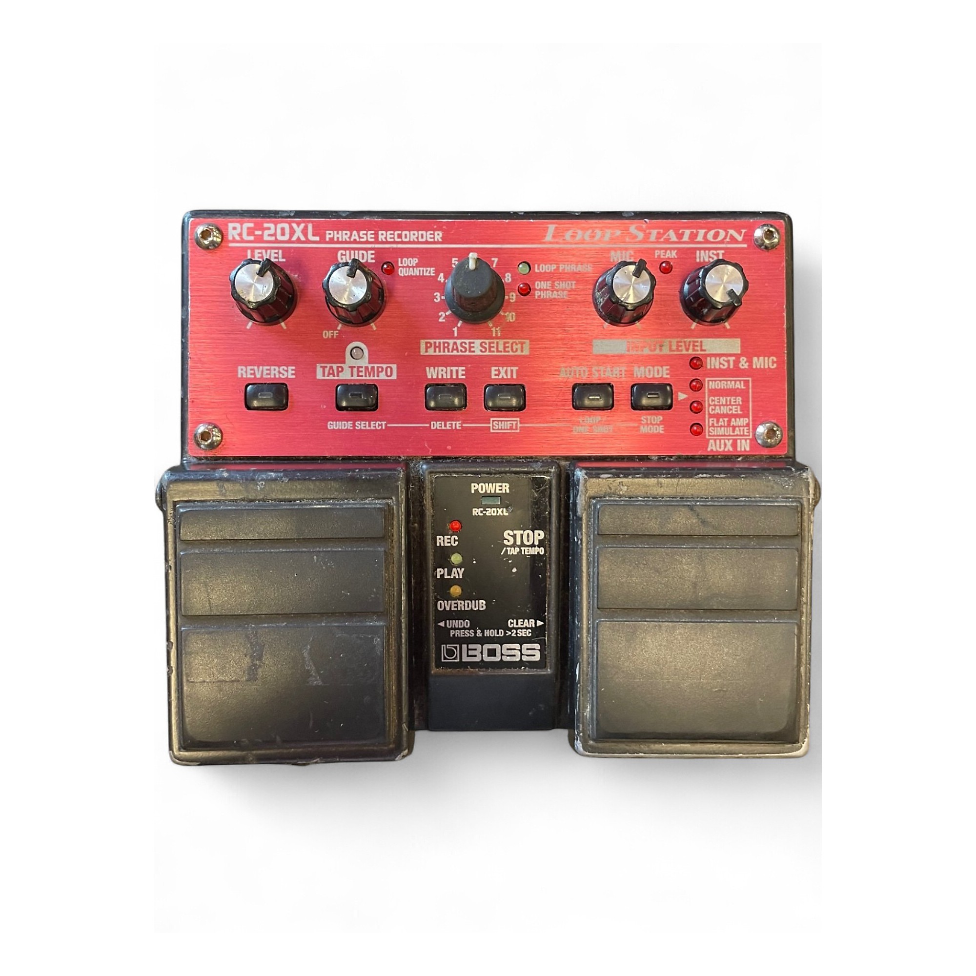 【新品同様】RC-20 XL LOOP STATION Used BOSS RC20XL Loop Station XL Twin Pedal | Guitar Center