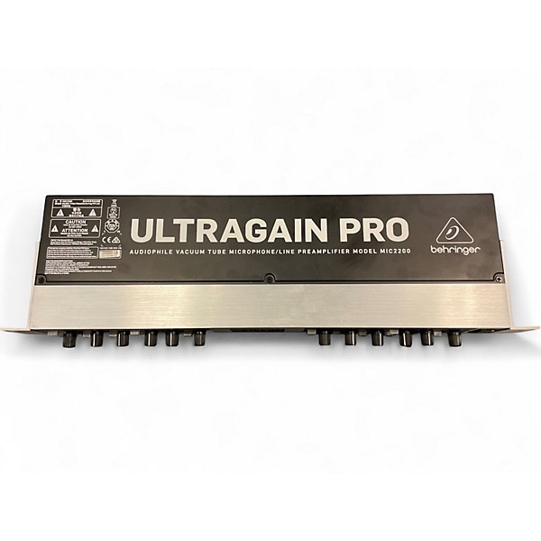 Used Behringer Ultragain Pro MIC2200 Microphone Preamp