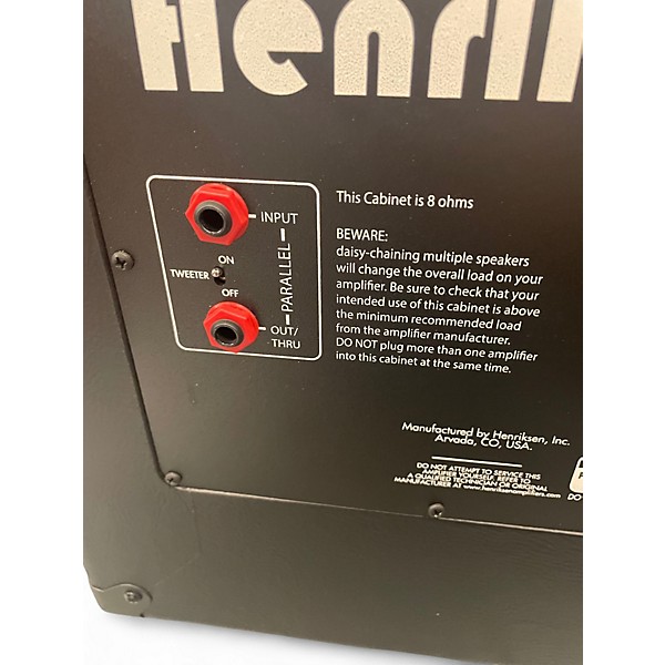 Used Henrikson 10 CABINET Guitar Cabinet