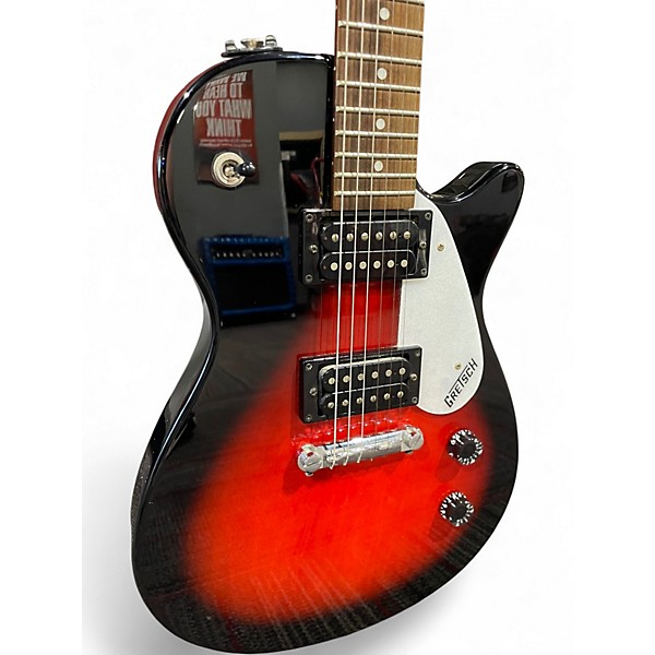 Used Gretsch Guitars electromatic 2 Tone reburst Solid Body Electric Guitar