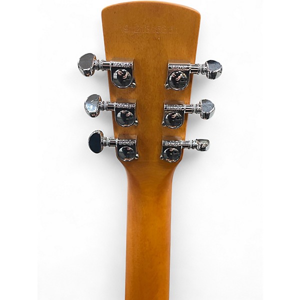 Used Dobro Hound Dog Deluxe Round Neck Natural Resonator Guitar