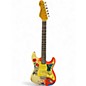 Used Vintage V6 THOMAS BLUG SIGNATURE SUMMER OF LOVE Solid Body Electric Guitar