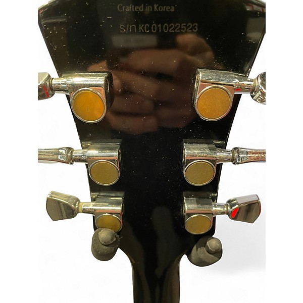 Used DeArmond X155 Black Hollow Body Electric Guitar