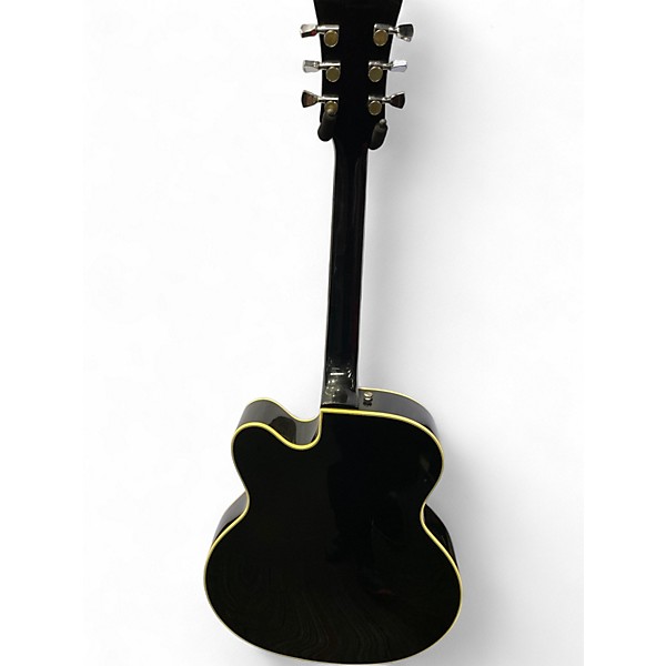 Used DeArmond X155 Black Hollow Body Electric Guitar