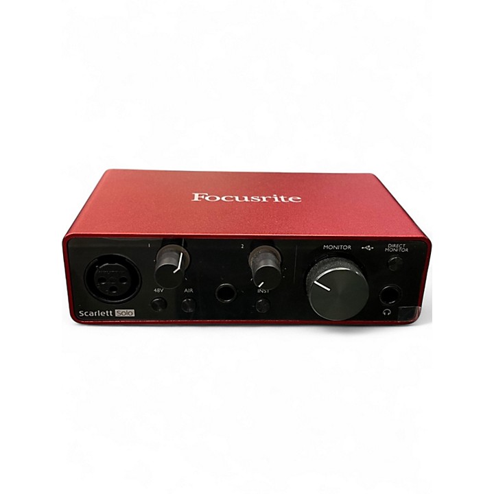 DTM・DAW FOCUSRITE Scarlett Solo (gen.3) Focusrite Scarlett Solo 3rd Generation Audio Interface