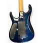Used Sterling by Music Man JP150 JOHN PETRUCCI TRANS AQUA Solid Body Electric Guitar