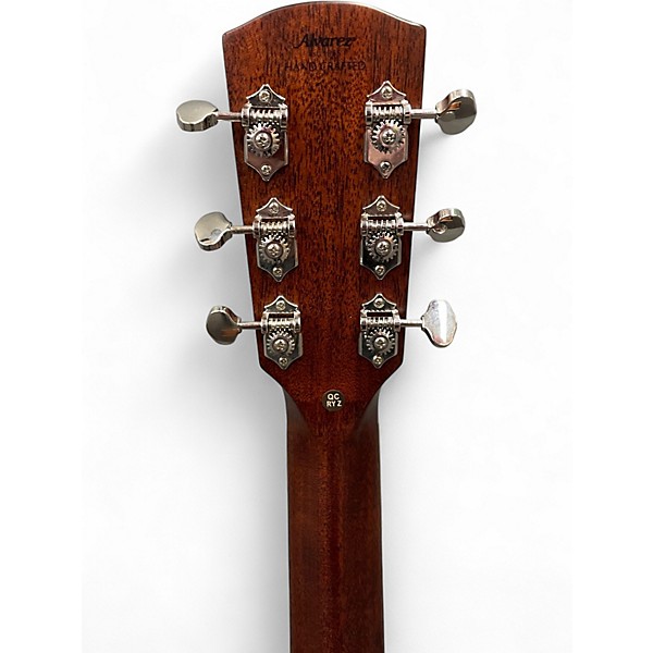 Used Alvarez MD60E HERRINGBONE Natural Acoustic Electric Guitar