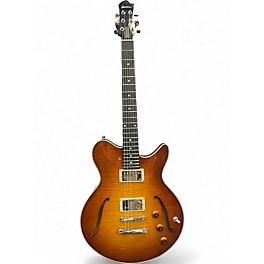 Used 2024 Eastman ROMEO CALI 2 Color Sunburst Hollow Body Electric Guitar