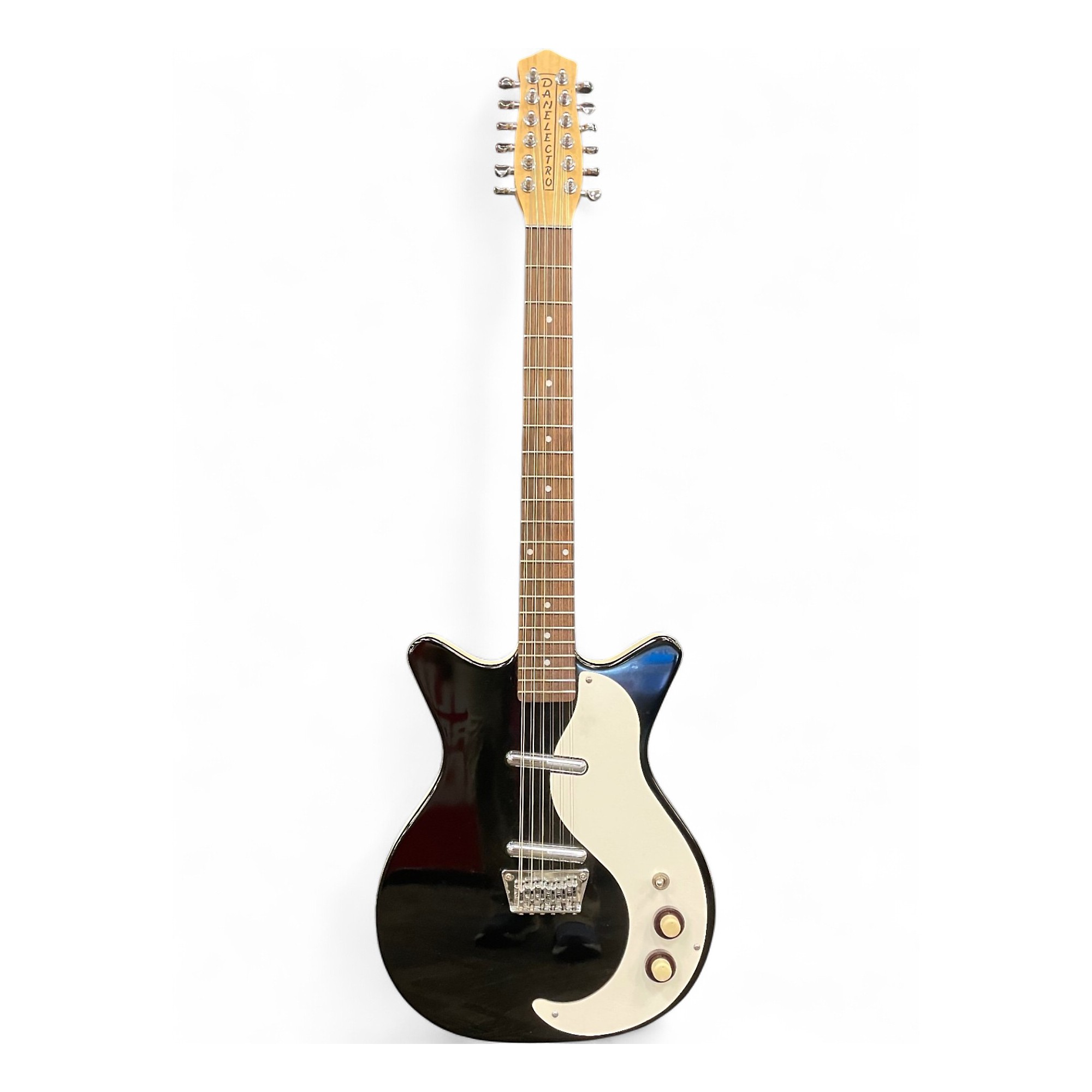 Danelectro 59DC エレキギター Used Danelectro 59 DC Black Solid Body Electric Guitar Black