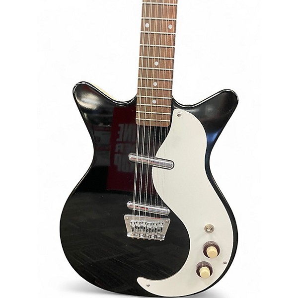 Used Danelectro 59 DC Black Solid Body Electric Guitar Black