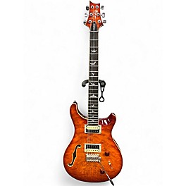 Used PRS SE Custom 22 Semi-Hollowbody Vintage Sunburst Hollow Body Electric Guitar