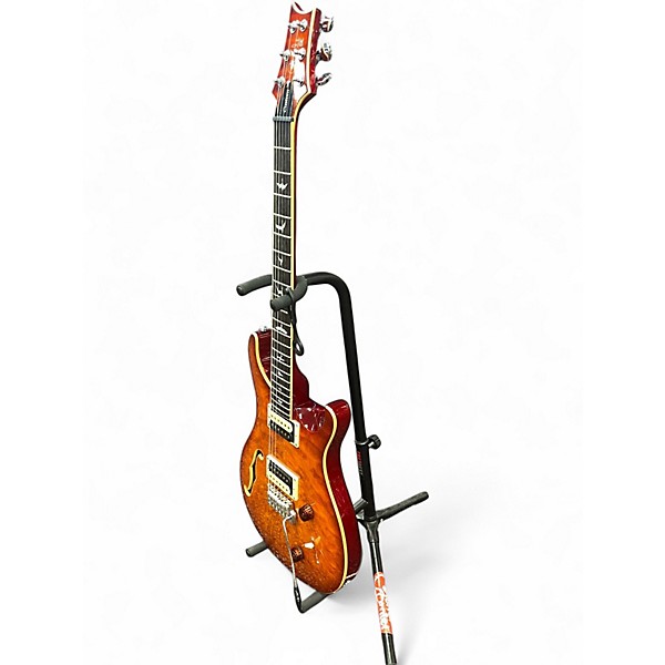 Used PRS SE Custom 22 Semi-Hollowbody Vintage Sunburst Hollow Body Electric Guitar