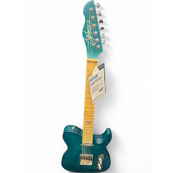 Used 2016 Chapman ML3 Traditional Ocean Turquoise Solid Body Electric Guitar