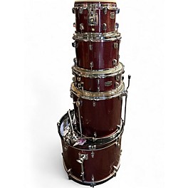 Used Yamaha 4 Piece RYDEEN Wine Sparkle Drum Kit
